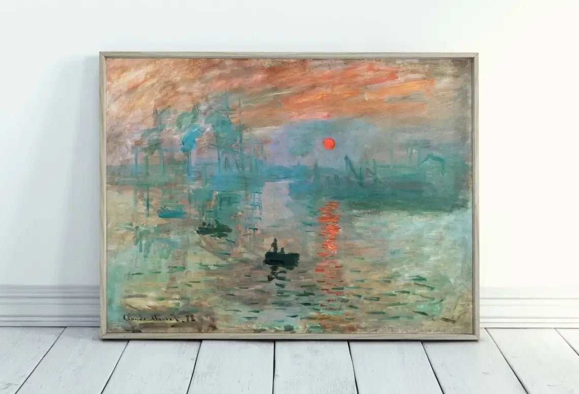 Famous Paintings Impressionist Abstract Landscape Wall Art Fine Art Canvas Prints For Living Room, Bedroom & Home Décor