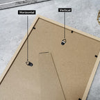 3Pcs Wooden Picture Frame For Canvas Prints Nordic Style Black White Natural Wood Photo Frame For 21x30cm 20x25cm 15x20cm 13x18cm Canvas Prints