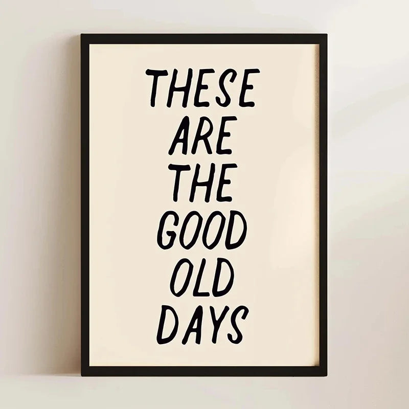 Motivational Quotes & Affirmation Wall Art Fine Art Canvas Prints - Inspirational Words, Simple Modern Typography & Uplifting Phrases