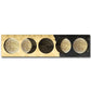 Moon Phases Wide Format Black White Wall Art Fine Art Canvas Prints Pictures For Bedroom Above The Bed Living Room Decor