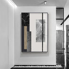 Modern Abstract Aesthetics Wall Art Fine Art Canvas Prints Pictures For Urban Apartment Living Room Dining Room Home Office Art Decor