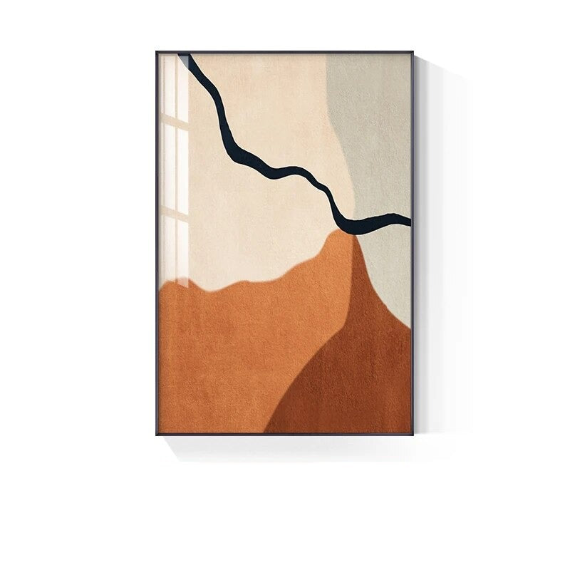 Modern Color Palette Nordic Abstract Wall Art Fine Art Canvas Prints Pictures For Living Room Bedroom Home Office Hotel Room Art Decor