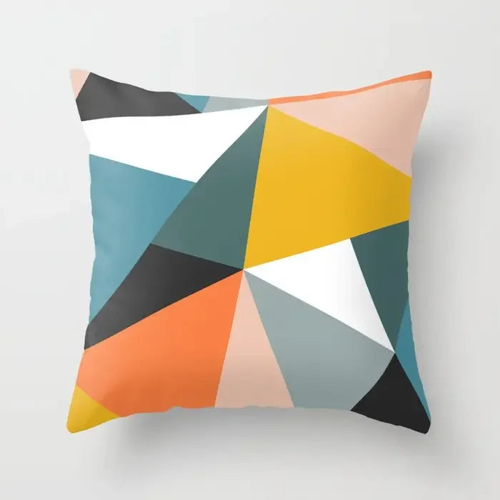 Modern Abstract Geometric Colorful Cushion Covers 45x45cm Pillow Cases Coves For Sofa Throw Cushions 60x60cm 50x50cm Trending Home Decor