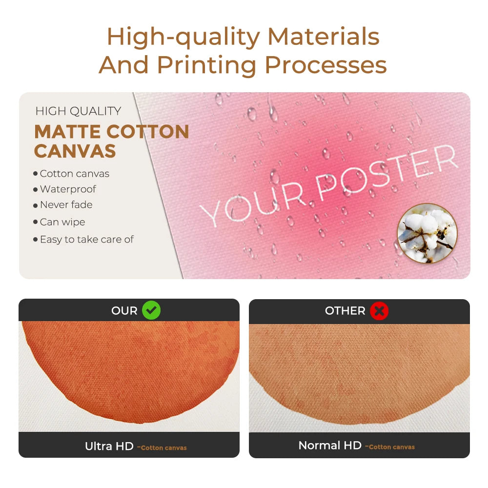 Simple Leaves In The Moonlight Botanical Wall Art Fine Art Canvas Print Picture For Dining Room Living Room Art For Harmonious Home Decor