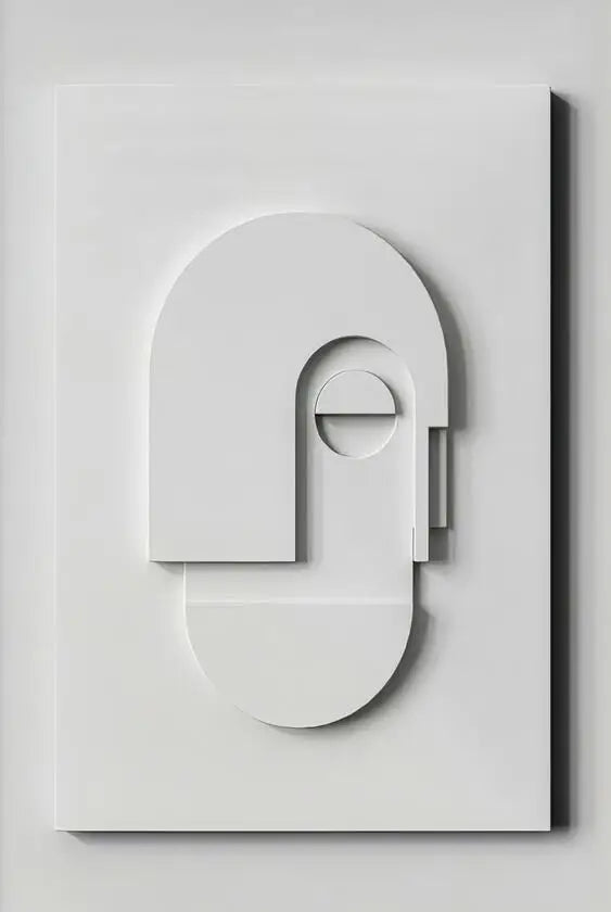 Abstract Minimalist 3d Design Wall Art Fine Art Canvas Prints Pictures For Modern Apartment Living Room Dining Room Home Office Decor