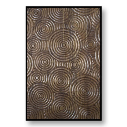 Abstract Black Golden Tree Rings Wall Art Fine Art Canvas Prints Light Luxury Pictures For Living Room Foyer Entranceway Reception Room Art Decor