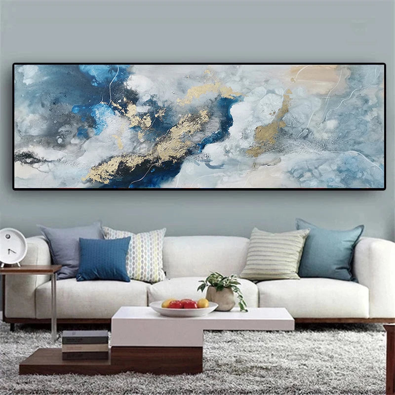 Modern Abstract Landscape Wall Art Fine Art Canvas Prints Wide Format Pictures For Above The Sofa Bedroom Art For Above The Bed