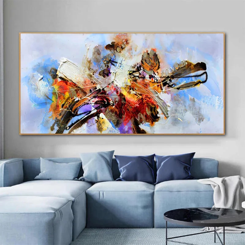 Big Modern Abstract Wall Art Fine Art Canvas Print Picture For Apartment Living Room Dining Room Home Office Hotel Art Decor