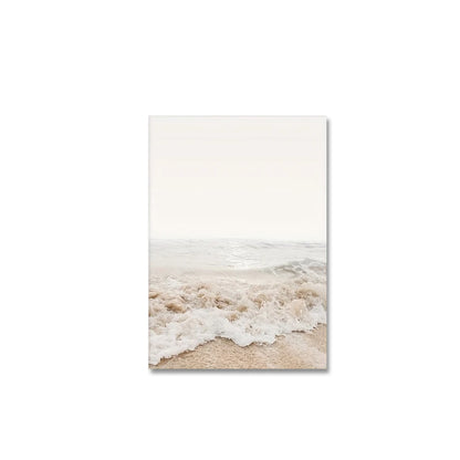 * Featured Sale * Minimalist Coastline Seascape Landscape Wall Art Fine Art Canvas Prints Pictures Of Calm For Living Room Bedroom Home Decor