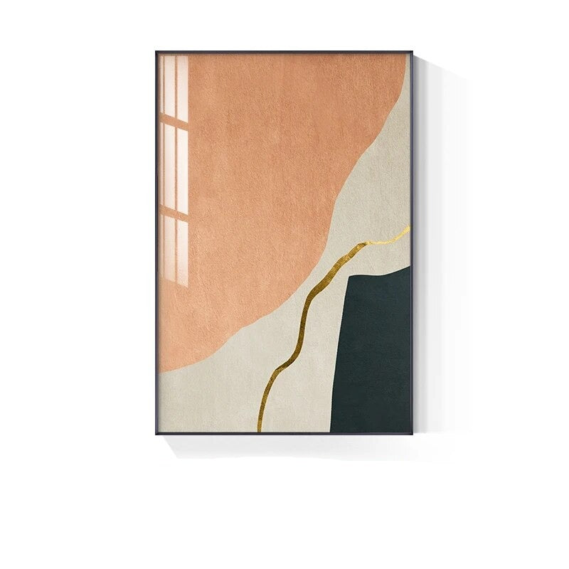 Modern Color Palette Nordic Abstract Wall Art Fine Art Canvas Prints Pictures For Living Room Bedroom Home Office Hotel Room Art Decor