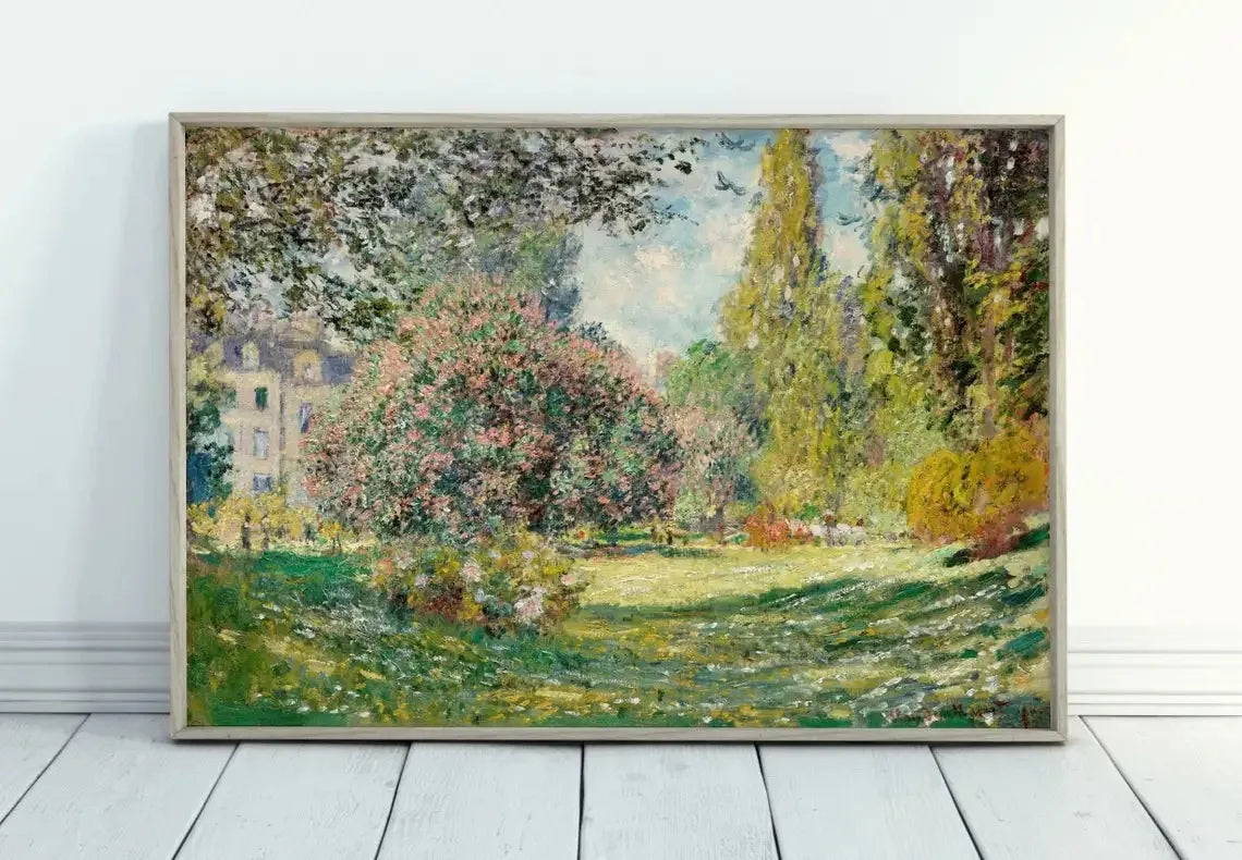 Famous Paintings Impressionist Abstract Landscape Wall Art Fine Art Canvas Prints For Living Room, Bedroom & Home Décor