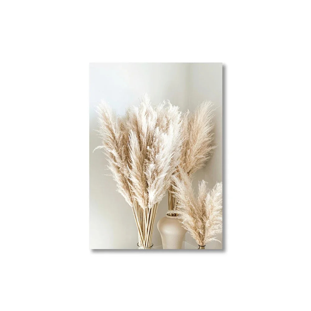 Minimalist Neutral Tones Lake Pier Seascape Coastal Grasses Wall Art Fine Art Canvas Prints Picture Of Calm For Living Room Bedroom Art Decor