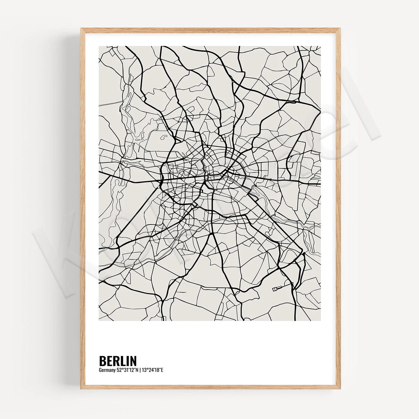 Minimalist City Map Posters - London, Berlin, Paris, Kiev, Barcelona, Milan, Amsterdam, Prague, Athens, Liverpool, Florence, Belfast, Venice. Wall Map Black White Fine Art Canvas Prints Stylish Minimalist Posters For Home/Office