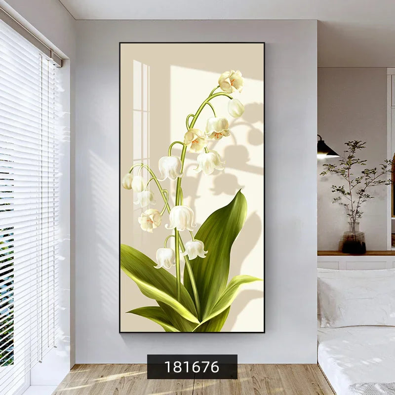 Summer Flowers Colorful Floral Wall Art Fine Art Canvas Prints Modern Botanical Pictures For Living Room Dining Room Foyer Art Decor 2025 05