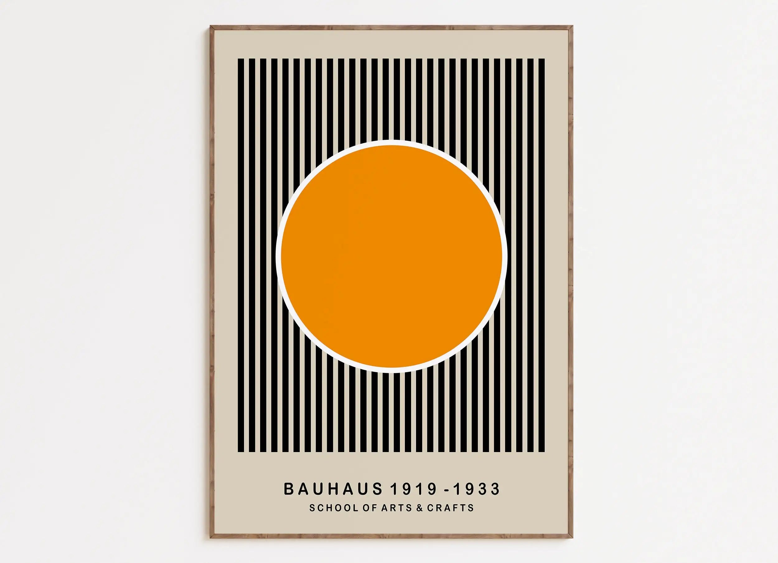 Coloful Vintage Retro Geometric Abstract Bauhaus Expo Art Gallery Poster Wall Art Fine Art Canvas Prints Pictures For Living Room Home Office Decor