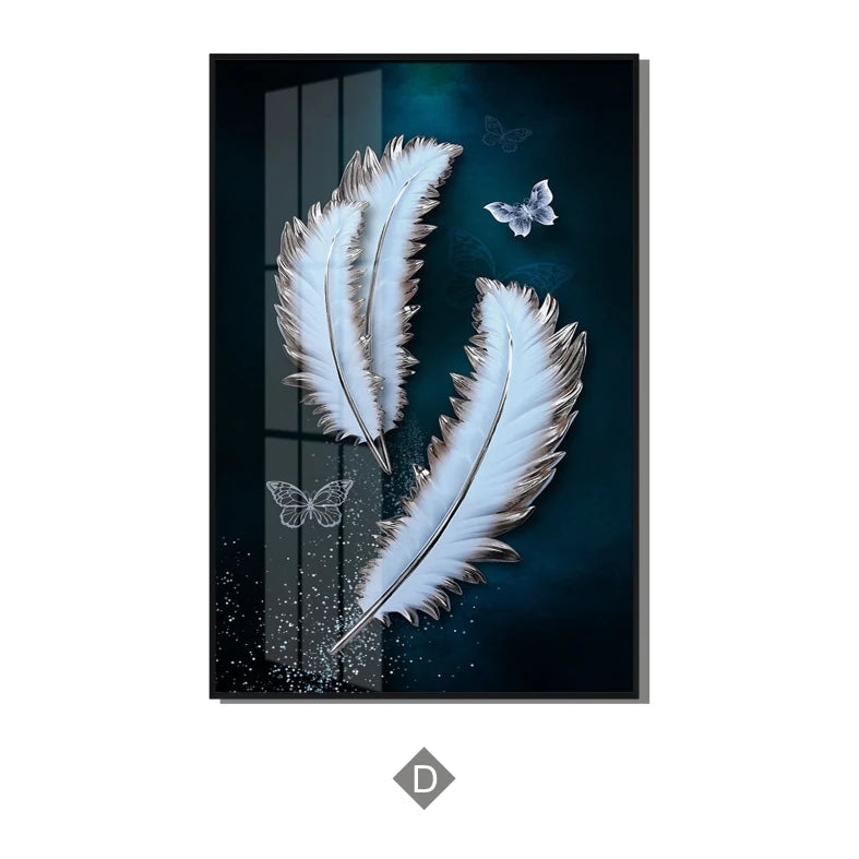 Abstract Black Golden Rings Wall Art Fine Art Canvas Prints Modern Aesthetics Pictures For Living Room Office Boutique Hotel Room Decor