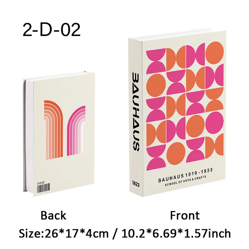 Trendy Chic Faux Books – Decorative Book Storage Boxes with Stylish Covers for Coffee Table Scandinavian Style Contemporary Home Décor