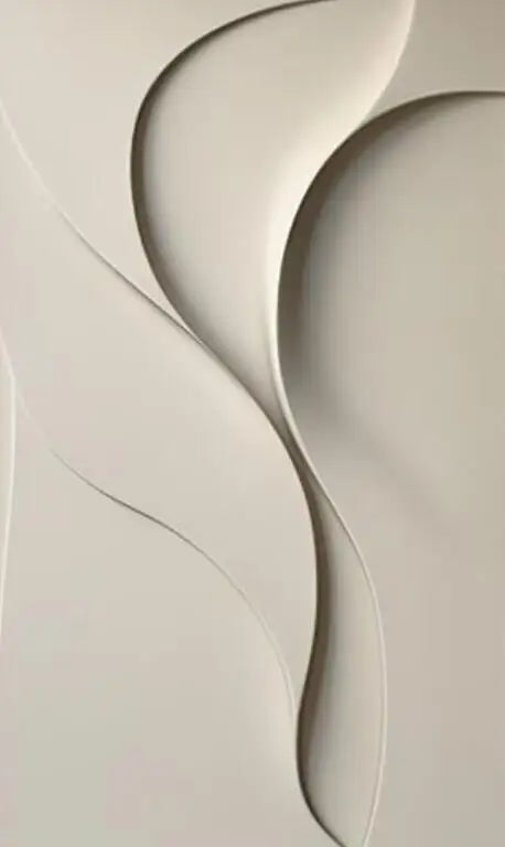 Large Format Abstract 3D Textural Visualization Canvas Print Wall Art Minimalist Pictures For Modern Apartment Reception Entryway Foyer Art Decor