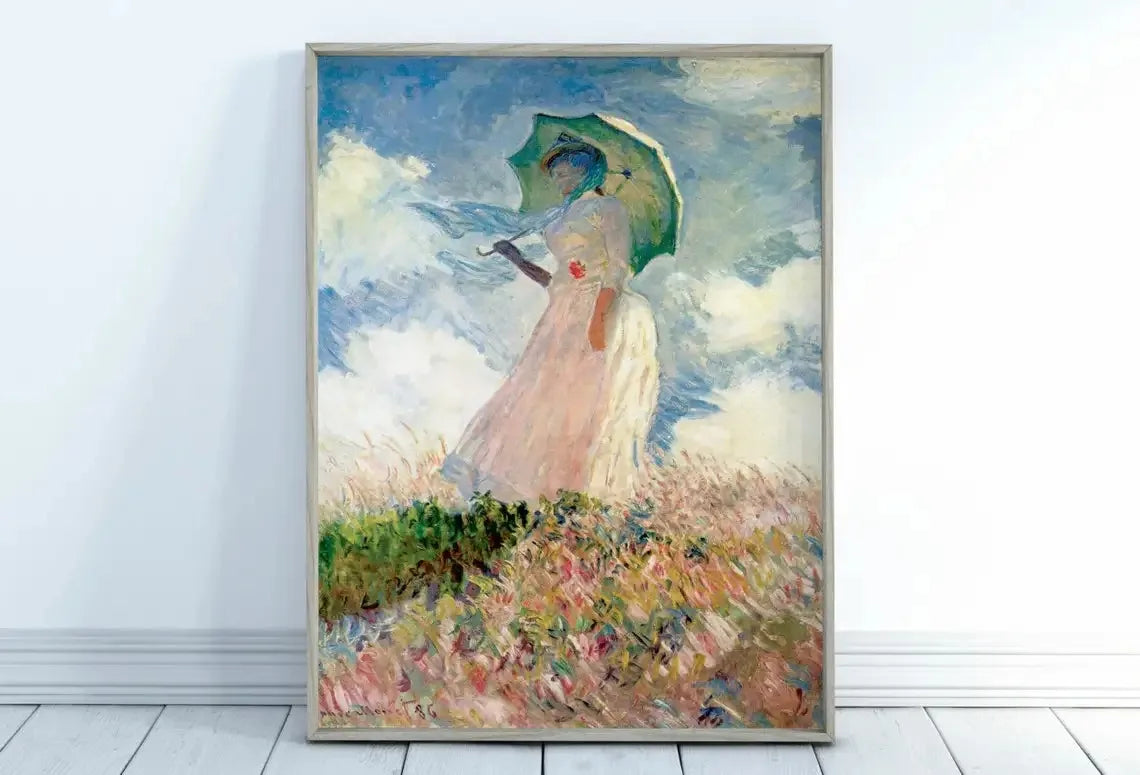 Famous Paintings Impressionist Abstract Landscape Wall Art Fine Art Canvas Prints For Living Room, Bedroom & Home Décor