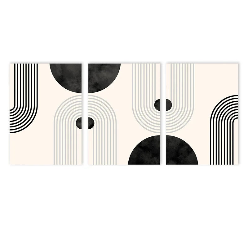 Minimalist Abstract Geometric Line Art Fine Art Canvas Prints Pictures For Modern Apartment Living Room Dining Room Home Office Art Decor 2025