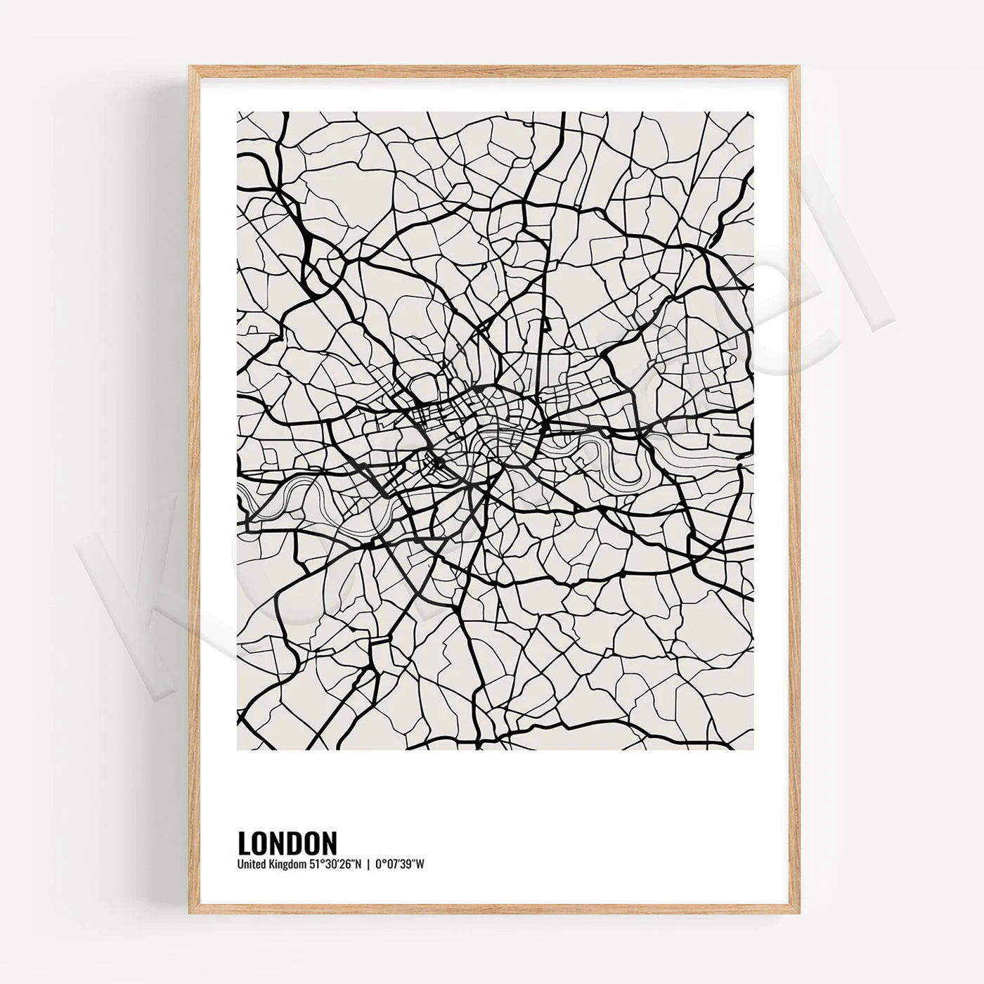 Minimalist City Map Posters - London, Berlin, Paris, Kiev, Barcelona, Milan, Amsterdam, Prague, Athens, Liverpool, Florence, Belfast, Venice. Wall Map Black White Fine Art Canvas Prints Stylish Minimalist Posters For Home/Office