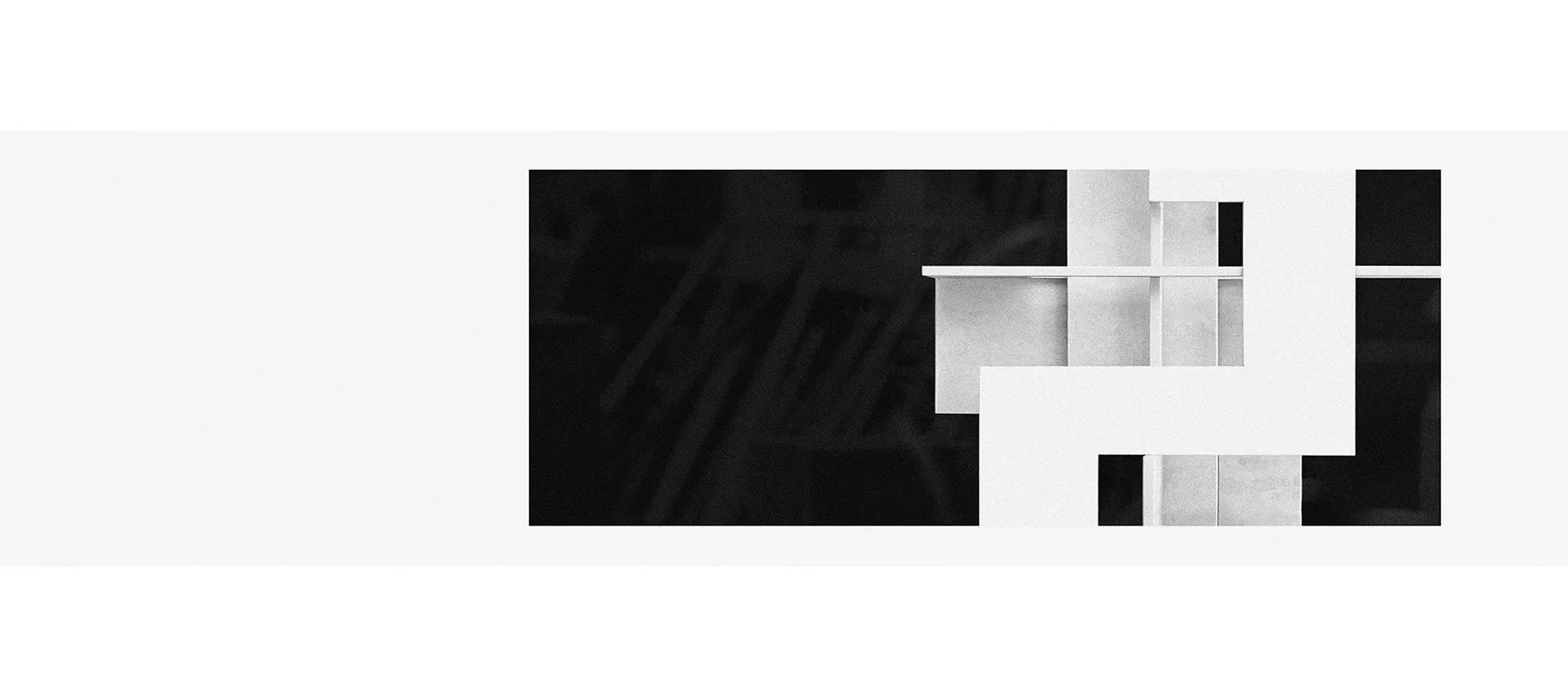 Minimalist Black White Color Block Abstract Wall Art Fine Art Canvas Prints Wide Format Pictures For Above The Sofa Modern Art For Above The Bed