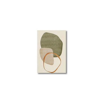 Set of 3PCS Neutral Tones Tropical Botanical Abstract Wall Art Fine Art Canvas Prints Pictures For Living Room Dining Room Scandinavian Home Decor