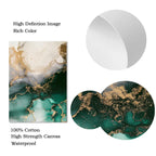 Set of 3Pcs Chic Abstract Green Golden Marble Print Wall Art Fine Art Canvas Prints Pictures For Living Room Dining Room Light Luxury Art For Modern Apartment 2025 01