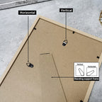 Set of 5Pcs Wooden Frames For Canvas Prints Photos Wall Art Frames 10x15cm 15x20cm 5x7inch A4 21x30cm 20x25cm Nordic Picture Frames