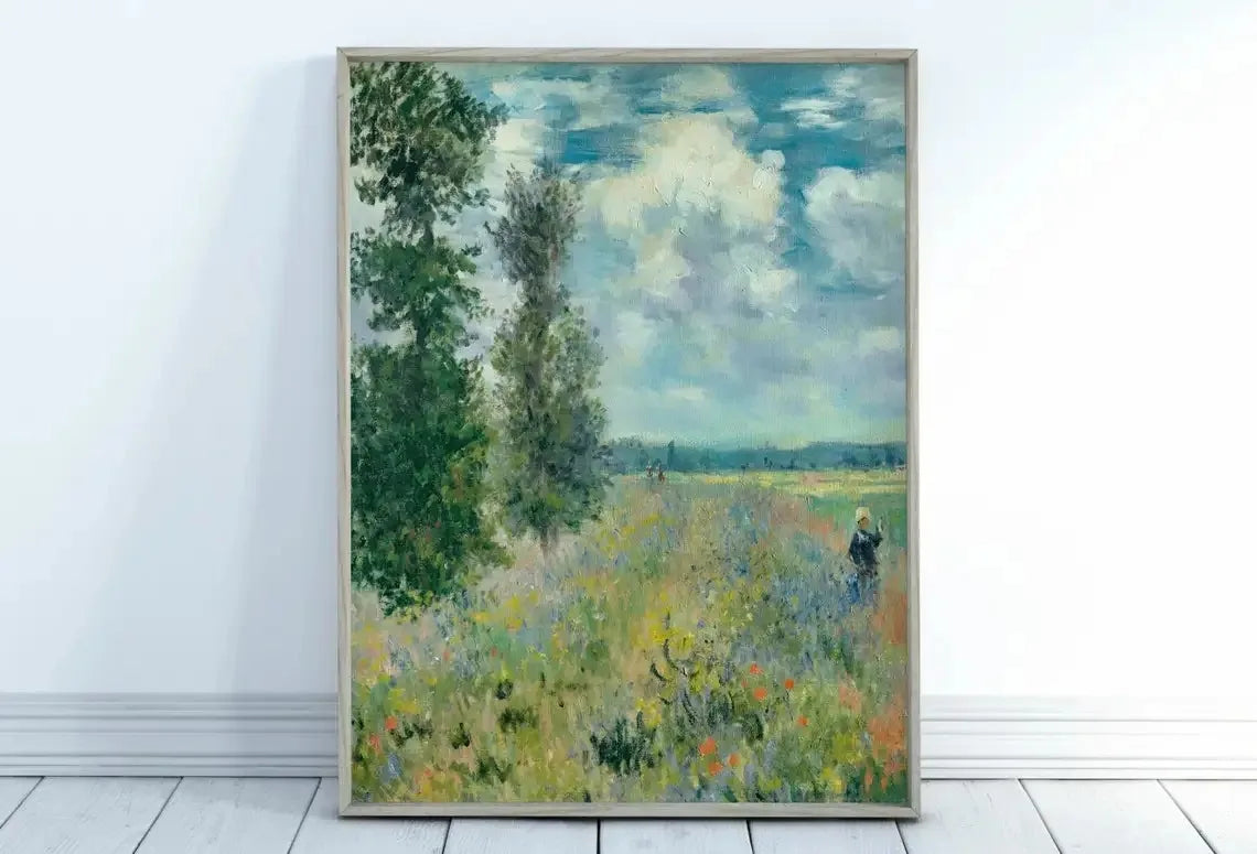 Famous Paintings Impressionist Abstract Landscape Wall Art Fine Art Canvas Prints For Living Room, Bedroom & Home Décor