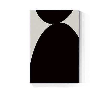 Bold Black White Minimalist Wall Art Fine Art Canvas Prints Modern Abstract Pictures For Contemporary Living Room Home Office Decor