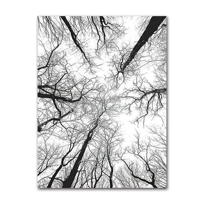 Beautiful Moments Black White Wall Art Fine Art Canvas Prints Nature Posters For Living Room Bedroom Home Office Pictures For Simple Living