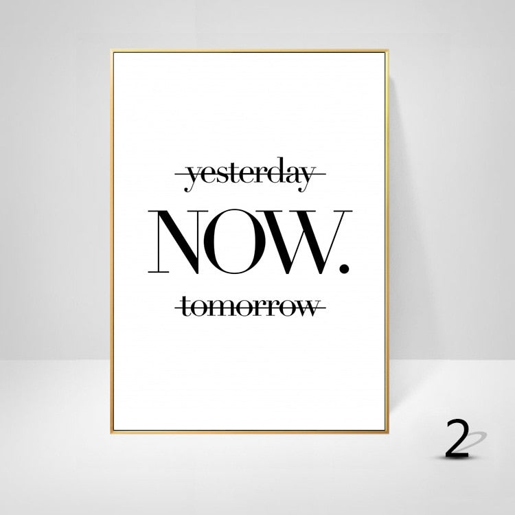 Pink Rose Peony Inspirational Quote Wall Art Fine Art Canvas Prints Modern Botany Fashion Pictures For Living Room Bedroom Art Decor