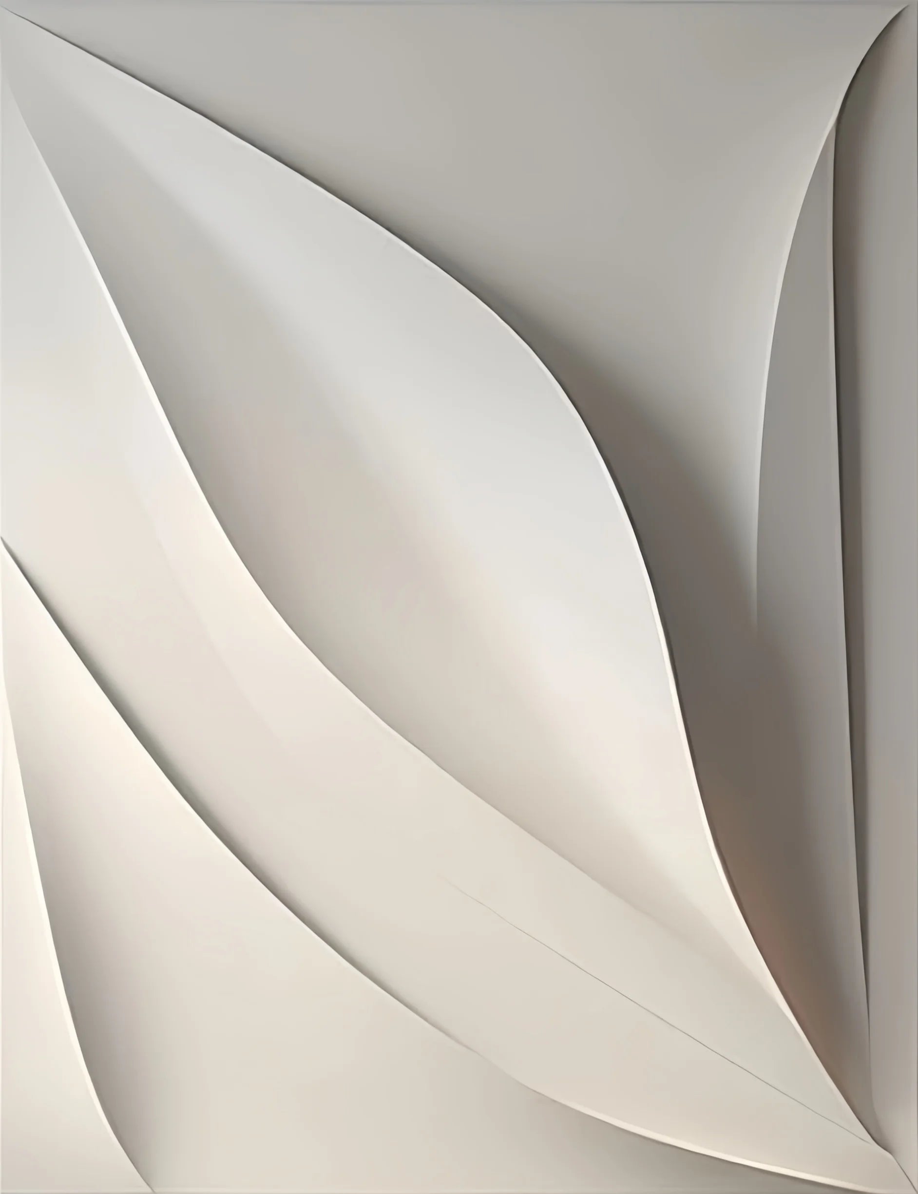 Modern Abstract Flowing Wavy Design Wall Art Fine Art Canvas Print Picture For Entryway Foyer Living Room Art Decor