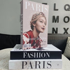 Fashion Art Style Faux Books Coffee Table Decor Book Box Storage Boxes Luxury Practical Ornamental Decoration For Modern Home Decor