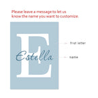 Dream Big Little One Personalized Baby's Name Nursery Wall Art Prints Posters Cute Customized Pictures For Kid's Room Wall Decororation