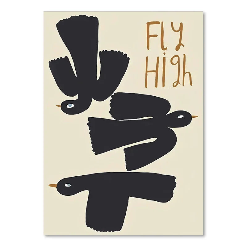 Cute Baby Animals Nursery Wall Art Illustrations Fine Art Canvas Prints Geese Mouse Lion Polar Bear Poster Pictures For Baby's Room Wall Decor