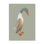 Cute Baby Animals Nursery Wall Art Illustrations Fine Art Canvas Prints Geese Mouse Lion Polar Bear Poster Pictures For Baby's Room Wall Decor