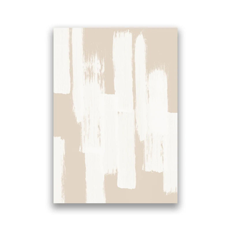 Shades Of Beige Abstract Line Art Wall Art Fine Art Canvas Prints Minimalist Pictures For Modern Apartment Living Room Art For Contemporary Interiors 2025