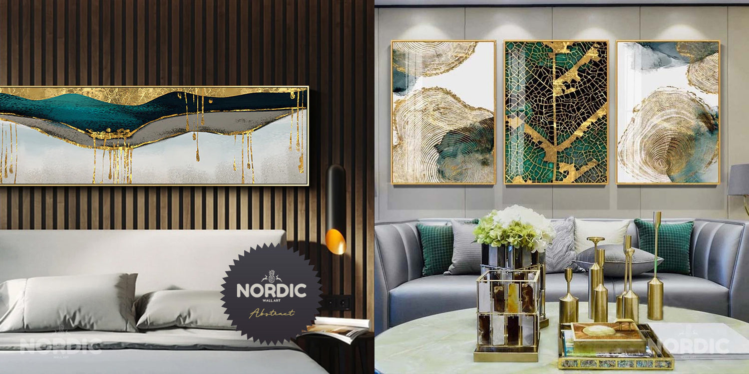 Shop The Nordic Gold Collection Of Luxury Wall Art The Latest Trends In Home Decor 2022 From NordicWallArt.com