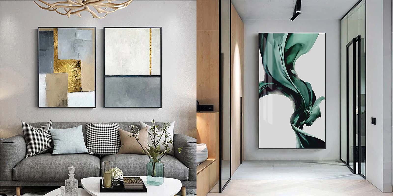 Shop for Nordic Essentials, Modern Abstracts, Minimalist Prints, Marble Posters, Black & White Artworks, and more!