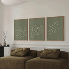 Simple Birds Natural Aesthetics Abstract Minimalist Wall Art Fine Art Canvas Prints Pictures For Modern Apartment Living Room Bedroom Kitchen Dining Room Art Decor