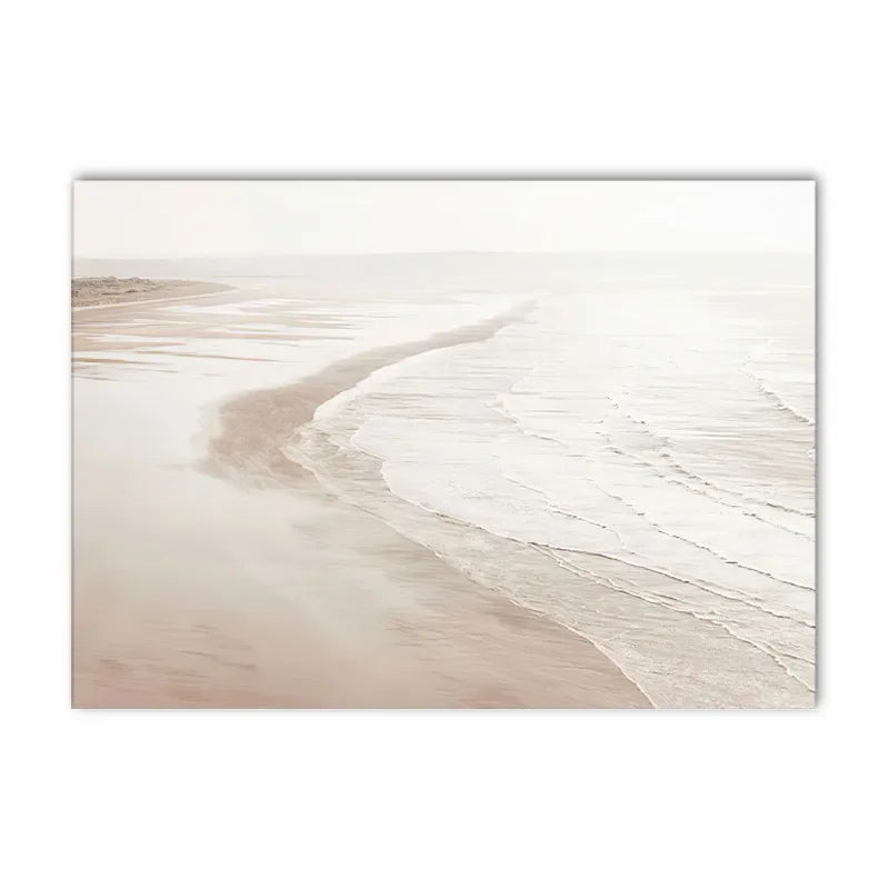 Simple Lifestyle Natural Minimalist Wall Art Fine Art Canvas Prints Gallery Wall Pictures For Modern Living Room Scandinavian Home Decoration 2024 