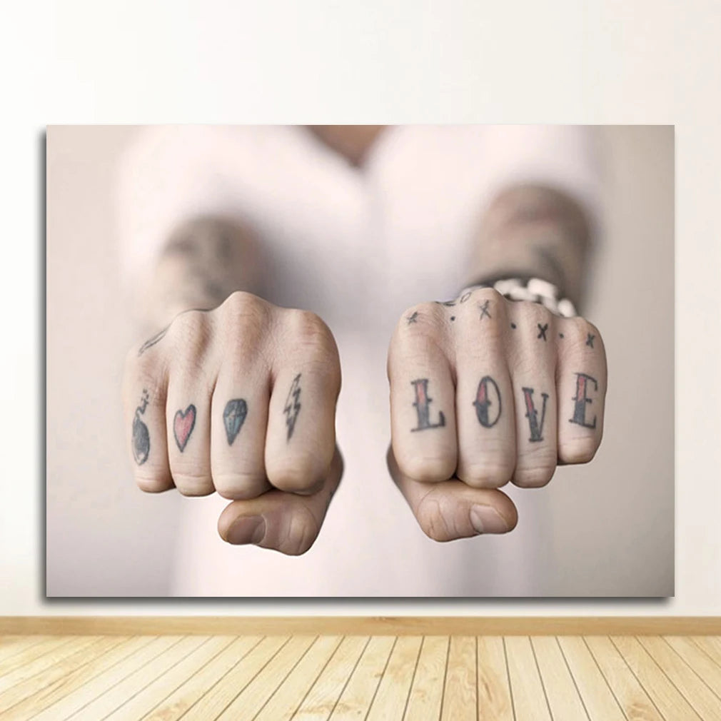 Simple Love Black White Posters Fashion Wall Art Fine Art Canvas Prints Minimalist Pictures For Living Room Bedroom Nordic Home Decor 2025 003