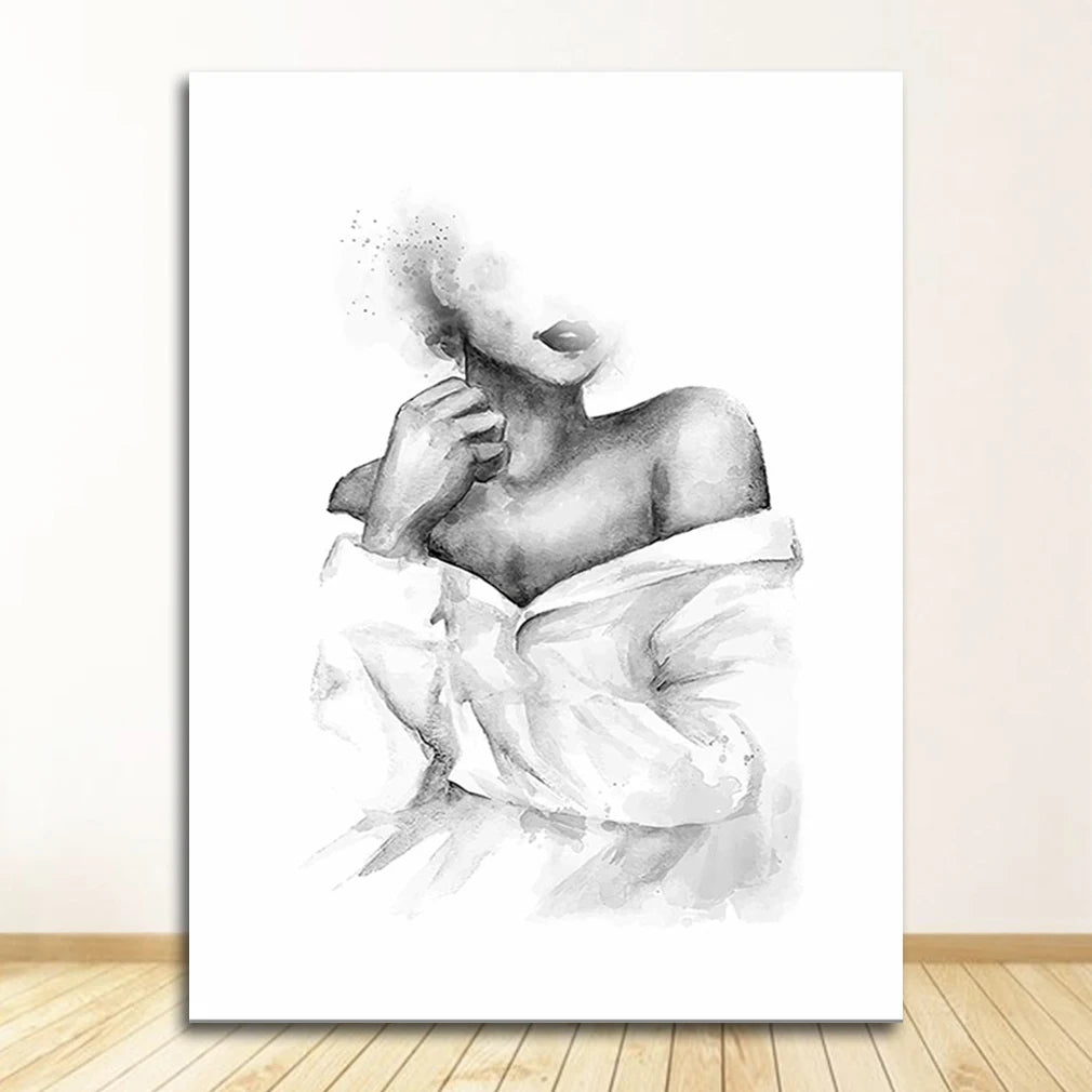 Simple Love Black White Posters Fashion Wall Art Fine Art Canvas Prints Minimalist Pictures For Living Room Bedroom Nordic Home Decor 2025 003