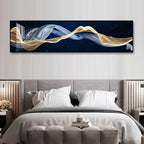 Flowing Vibes Abstract Wall Art Fine Art Canvas Prints Wide Format Pictures For Living Room Above Sofa Pictures For Above The Bed