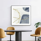 Simple Minimalist Nordic Abstract Square Format Wall Art Fine Art Canvas Prints Pictures For Living Room Bedroom Dining Room Decor