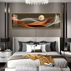 Flowing Vibes Abstract Wall Art Fine Art Canvas Prints Wide Format Pictures For Living Room Above Sofa Pictures For Above The Bed