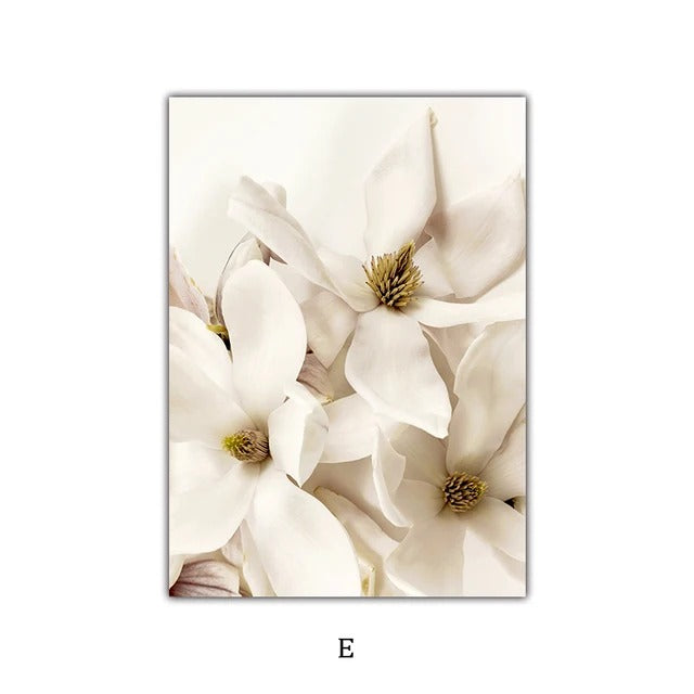 Simple Nature Floral Landscape Gallery Wall Art Fine Art Canvas Prints Minimalist Nordic Pictures For Living Room Scandinavian Home Decor