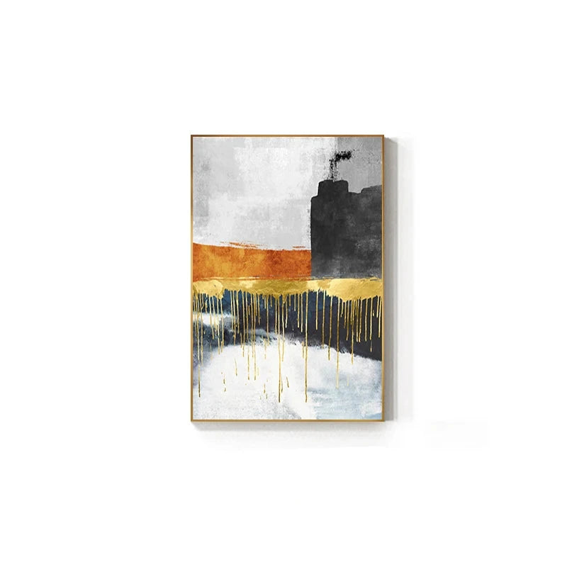 Striking Color Schemes Contemporary Abstract Wall Art Fine Art Canvas Prints Centerpiece Pictures For Urban Apartment Living Room Art For Modern Living